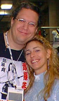 Ginger with Penn Gillette