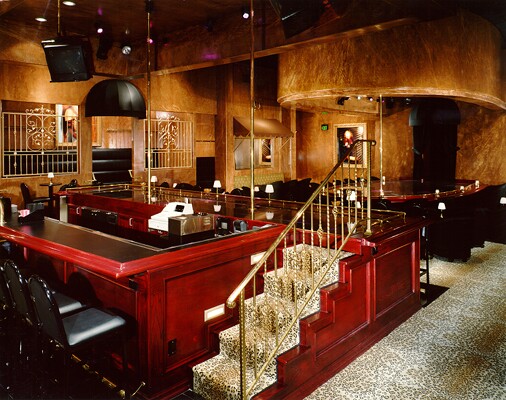 Spearmint Rhino Van Nuys, main stage.