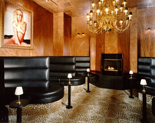 Spearmint Rhino Van Nuys, VIP room.